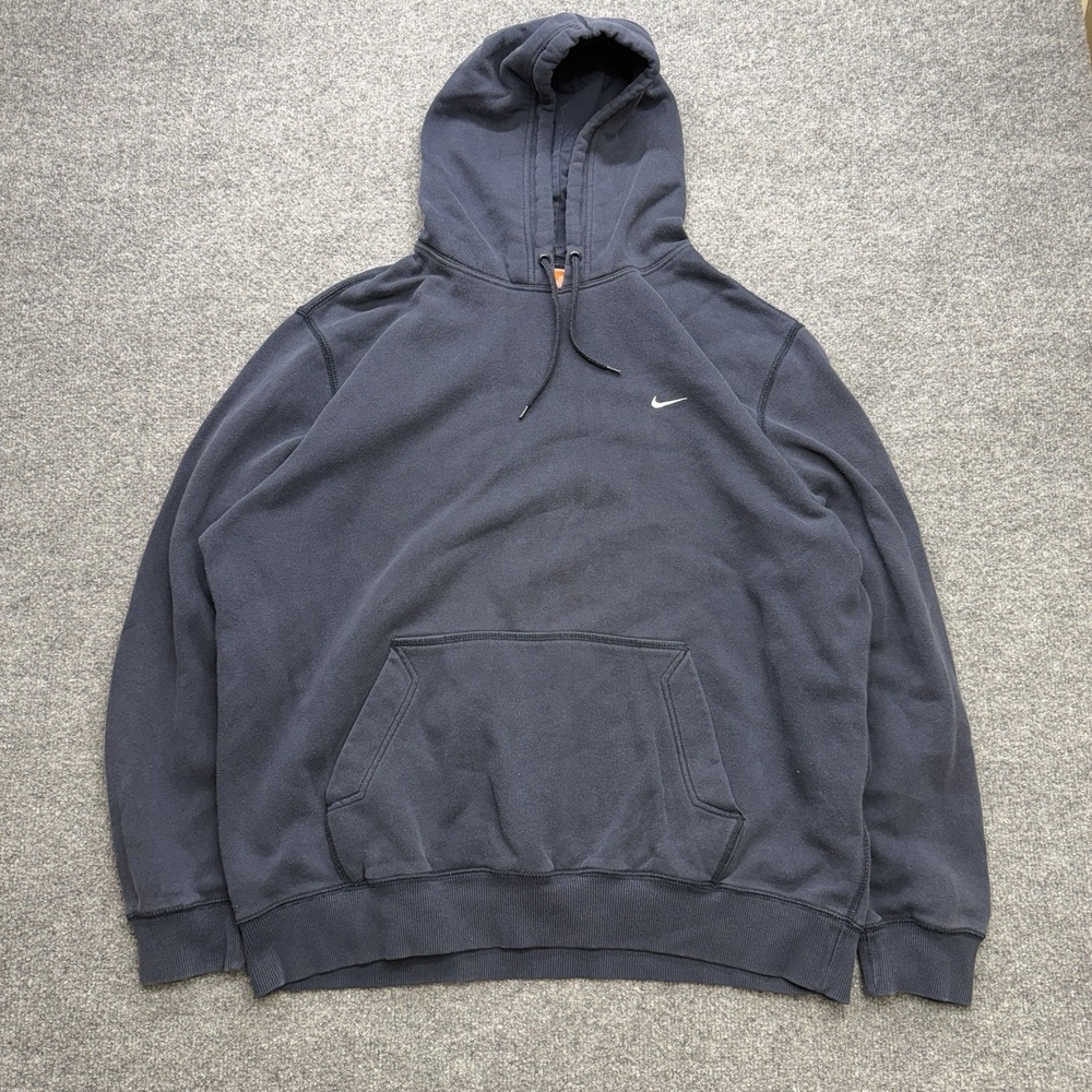 Nike Hoodie Men's Black Y2K 2000s Size XXl Vintage